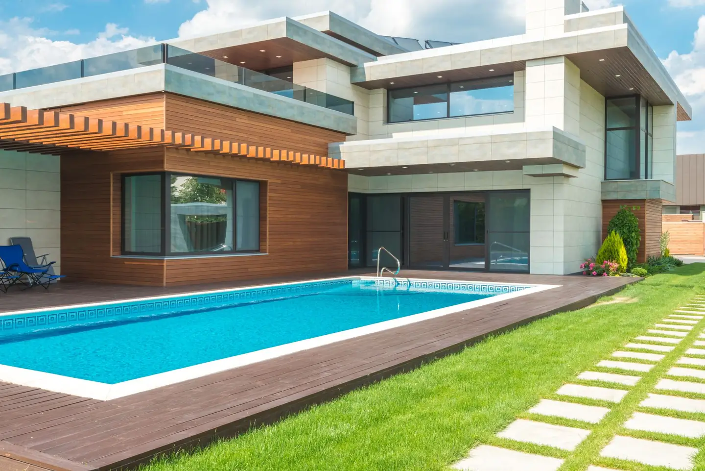 Swimming pool built in Woolwich, NSW